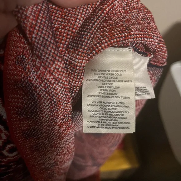 Rachel Roy Curvy Collection Red Sweater Dress Sz 2X - Picture 10 of 12